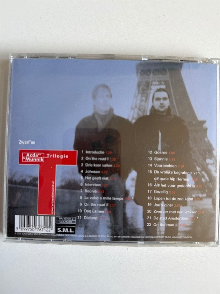 Acda En De Munnik - Trilogie (2002) CD | Actie 5=4, Ophalen of Verzenden, Zo goed als nieuw, Levenslied of Smartlap, Inclusief doosje