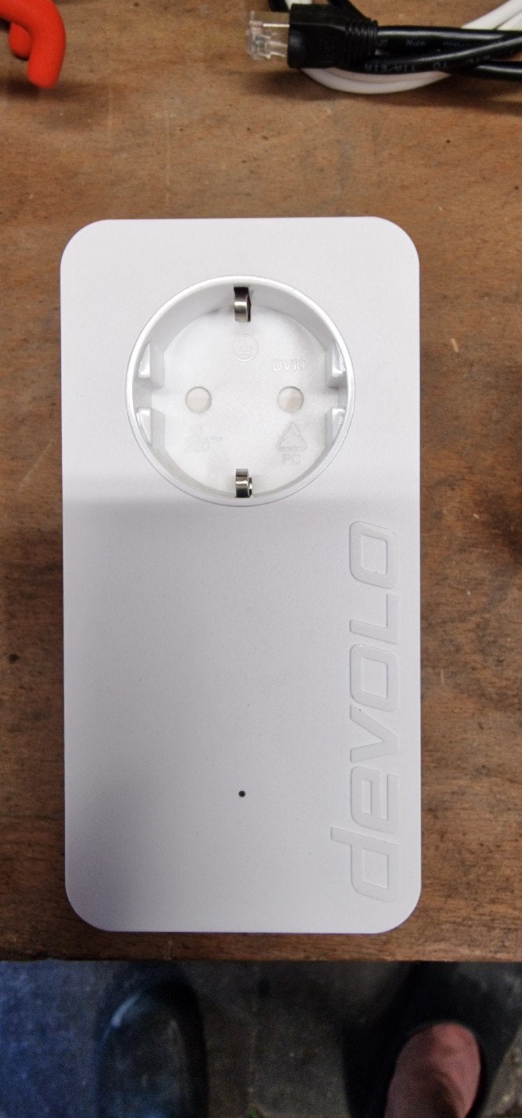 Devolo dLAN 550 WiFi Powerline Adapter Set, Ophalen of Verzenden, Gebruikt, Router, Devolo