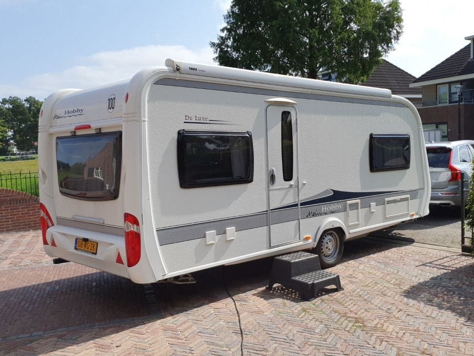 Hobby 540 UL, enkele bedden, MEEST LUXE VAN NL, full options, Rondzit, Hobby, Airco, Particulier