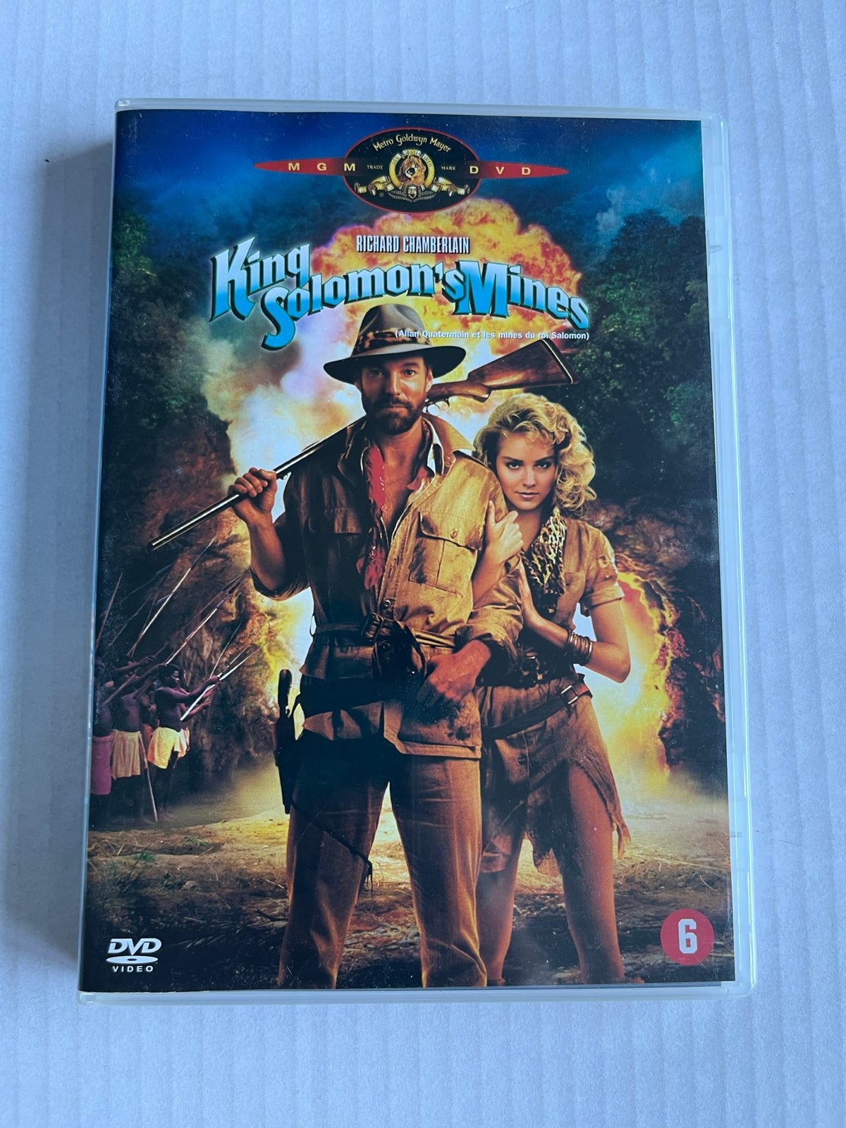 King Solomon's Mines DVD, Cd's en Dvd's, Nederlands, Ophalen of Verzenden, Vanaf 6 jaar, Gebruikt