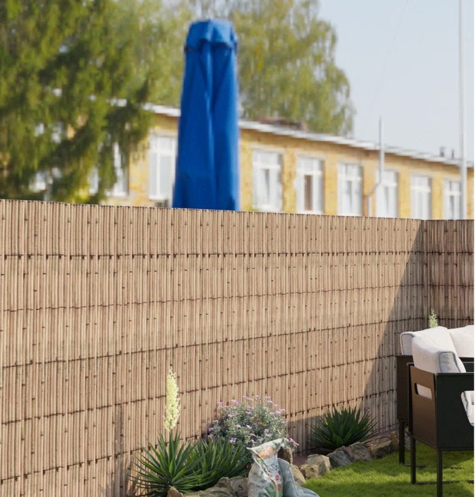 Set van 2 Allzio rietmatten 300x200 cm - Nieuw in verpakking, Tuin en Terras, Tuinhekken en Hekwerk, Ophalen, Nieuw, Overige materialen
