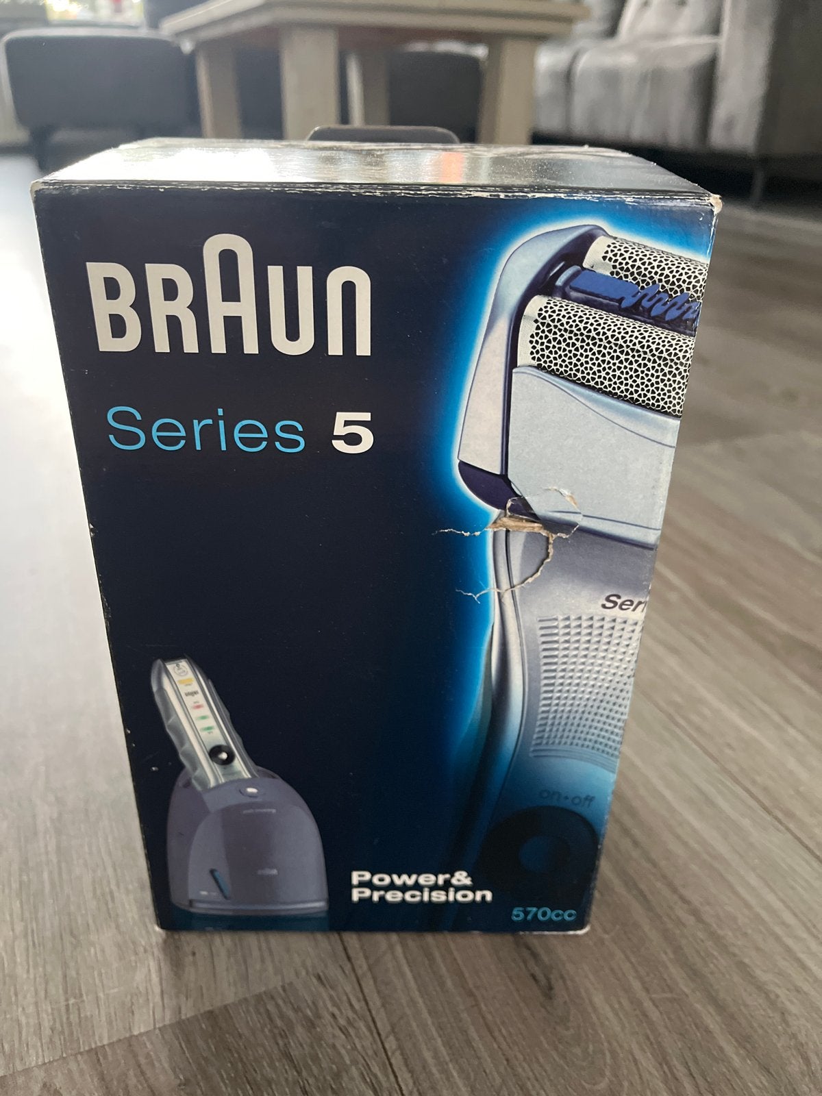 Braun Series 5 570cc Scheerapparaat met Clean&Charge Station, Ophalen of Verzenden, Zo goed als nieuw, Scheren en Epileren
