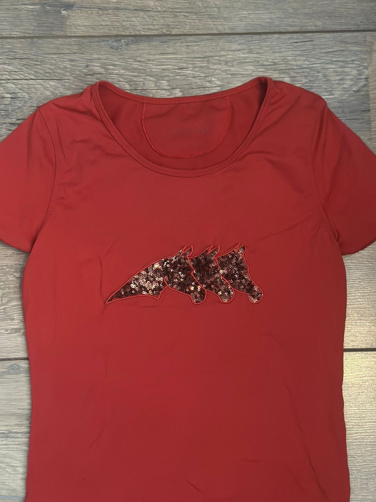 Equiline trainingsshirt S/36, Dieren en Toebehoren, Paardrijkleding, Ophalen of Verzenden, Zo goed als nieuw, Dressuur, Bovenkleding