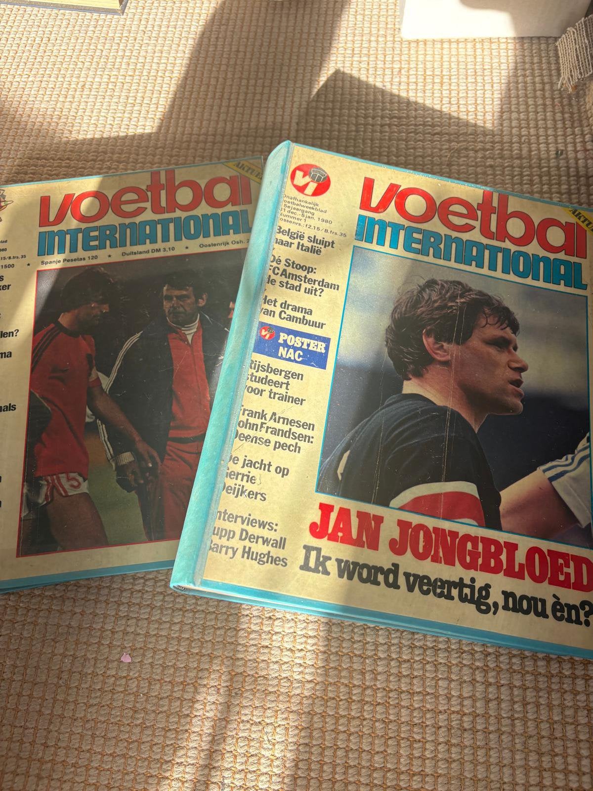 Voetbal boeken jaren 80, Ophalen, Gelezen, Sport, Hobby en Vrije tijd