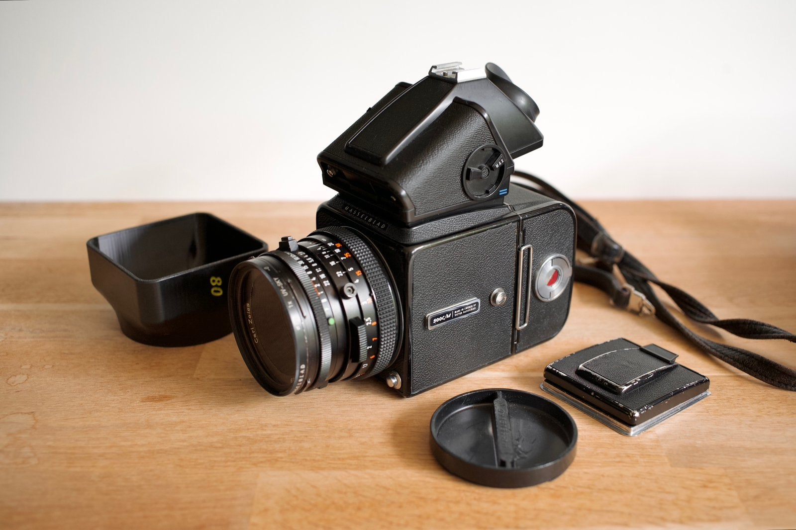 Hasselblad 500CM | CLA 2026 | 80mm CF | Acute Matte | PME5, Ophalen of Verzenden, Gebruikt, Spiegelreflex, Overige Merken