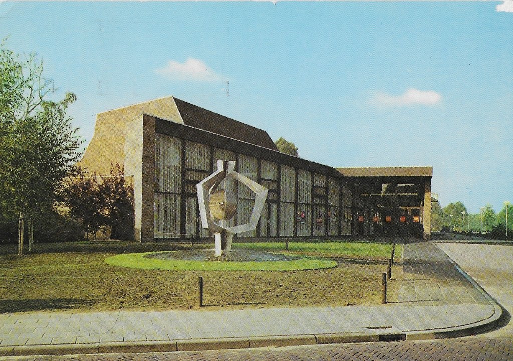 Winterswijk cultureel centrum gelopen ansichtkaart ( 551 ), Ophalen of Verzenden, 1980 tot heden, Gelopen, Gelderland
