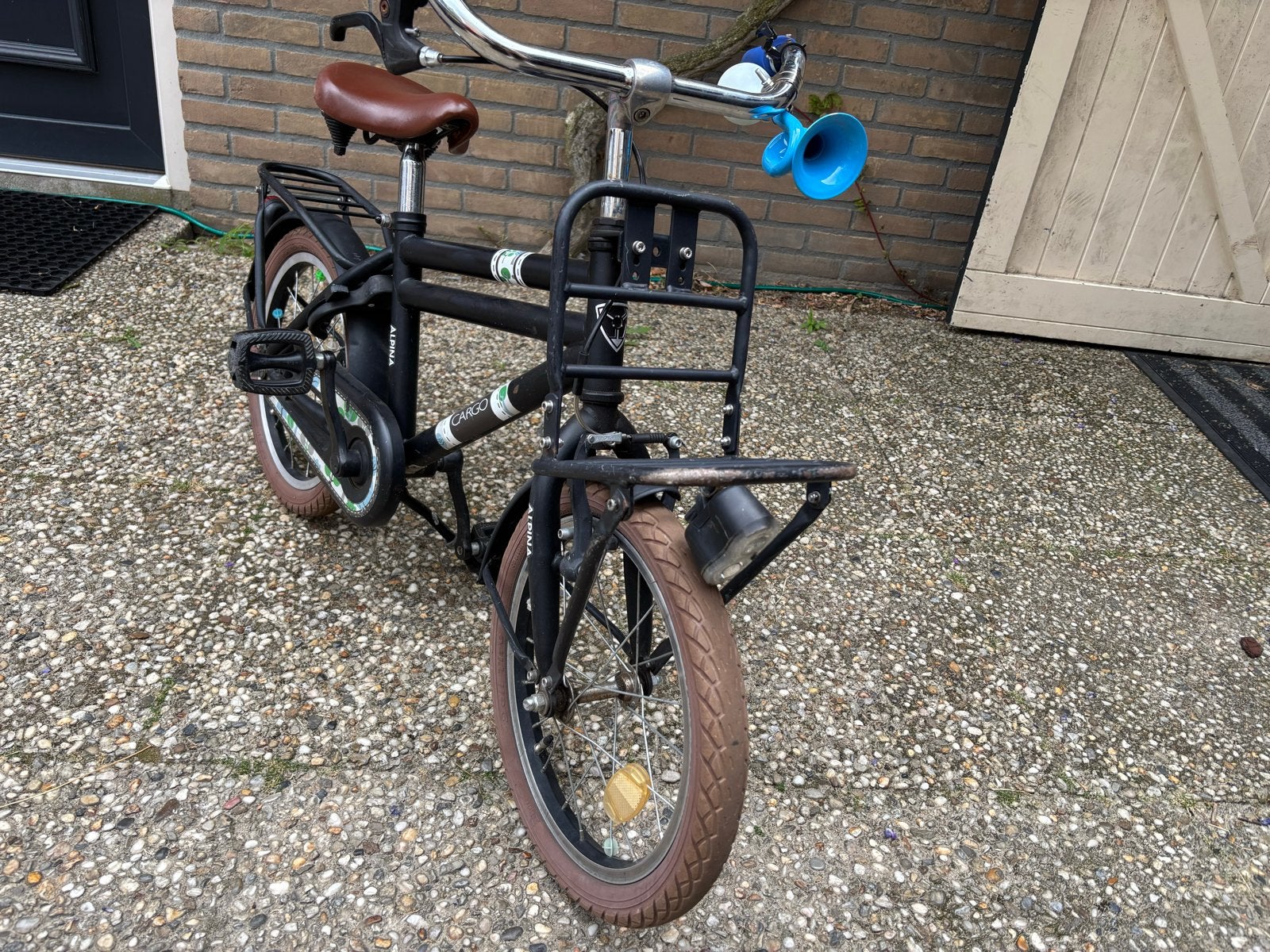 Stevige kinderfiets (16 inch) - perfect voor beginners, Ophalen, Terugtraprem, Zijwieltjes, 16 tot 20 inch
