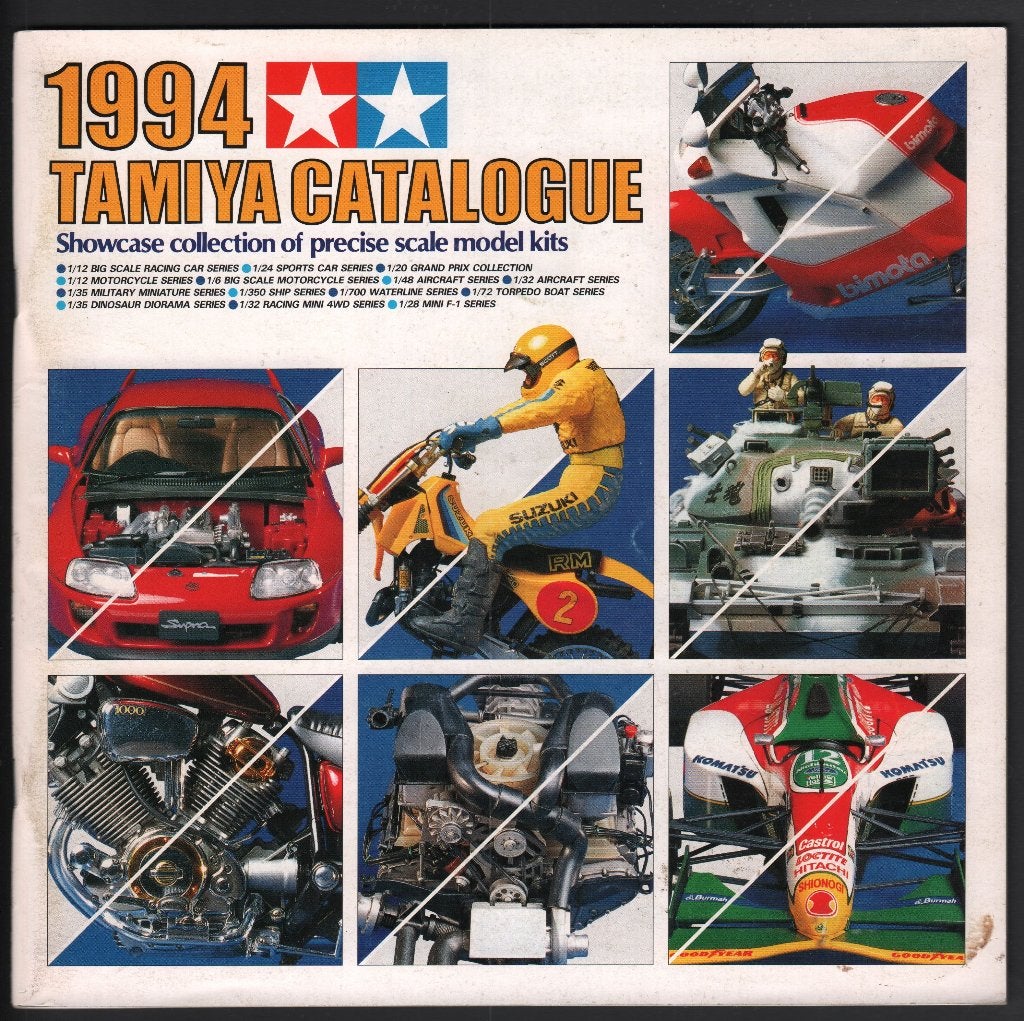 Tamiya catalogue 1994, Ophalen of Verzenden, Groter dan 1:32, Auto, Overige merken