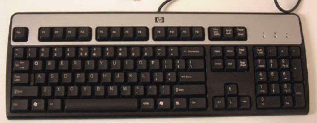 Ps2 Toetsenbord HP Professioneel, Computers en Software, Toetsenborden, Hp, Gebruikt, Ophalen of Verzenden, Qwerty