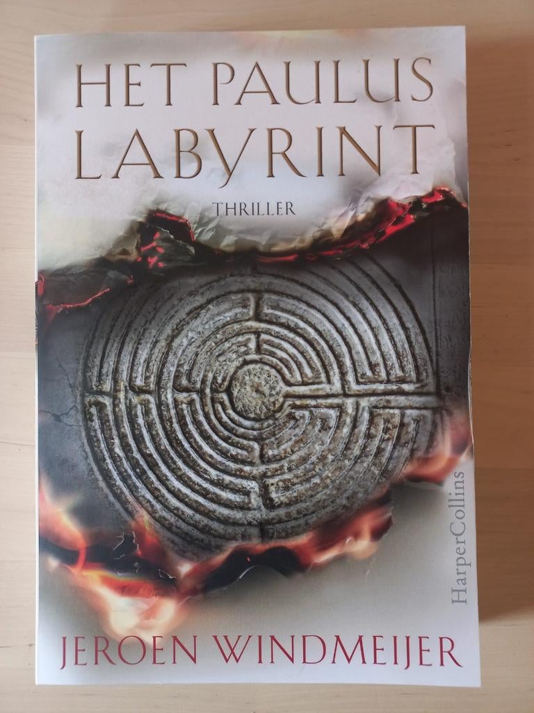 Jeroen Windmeijer - Het Pauluslabyrint, Boeken, Thrillers, Ophalen of Verzenden, Zo goed als nieuw, Jeroen Windmeijer