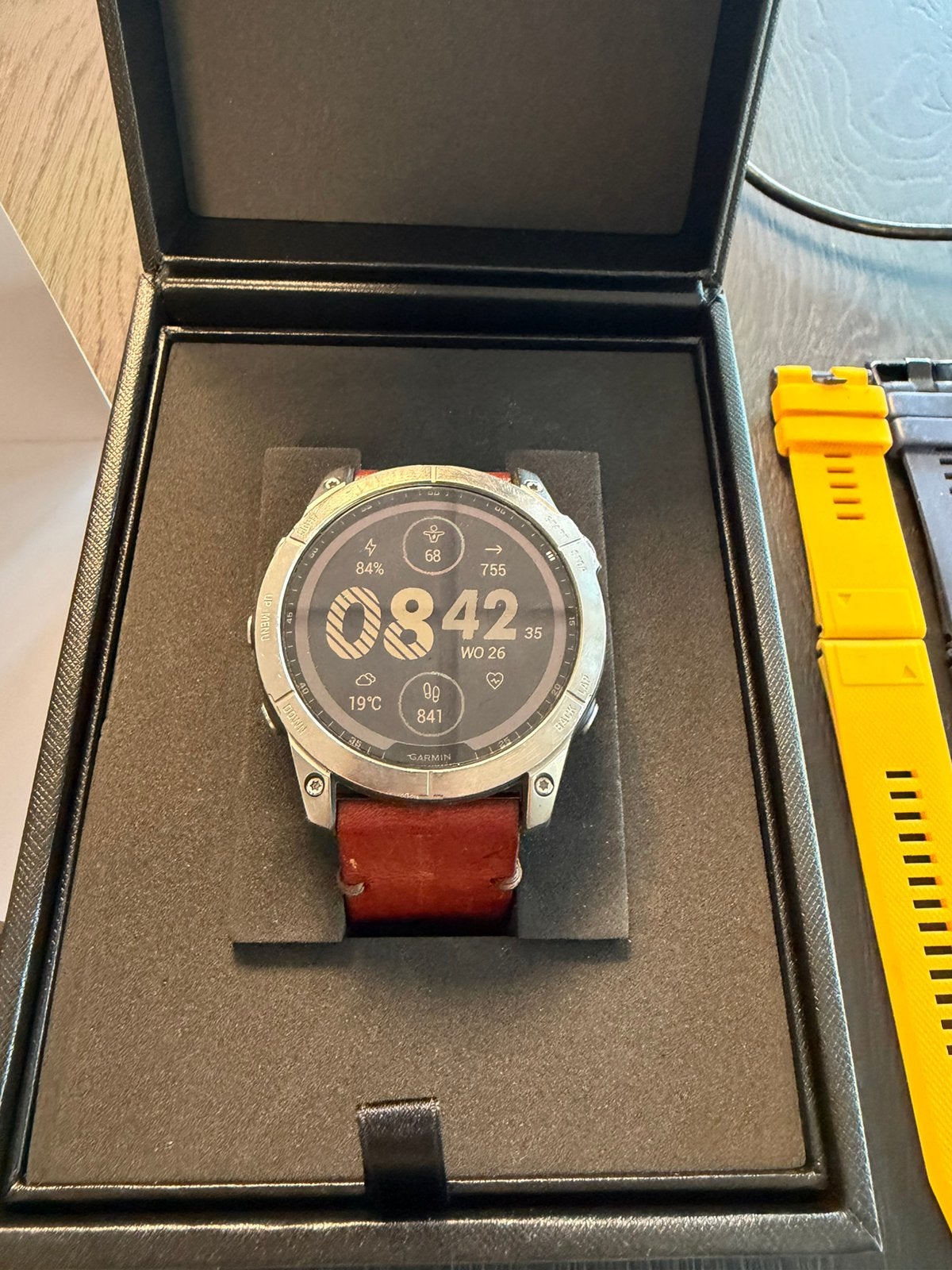 Garmin Fenix 7x sapphire solar 51 mm, Ophalen of Verzenden, Zo goed als nieuw, Polshorloge, Overige merken