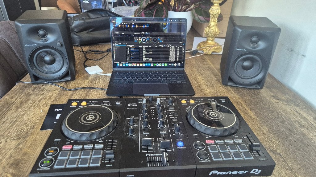 Pioneer DJ DDJ-400 DJ-set met DM-40 speakers, Ophalen, Zo goed als nieuw, Dj-set, Pioneer