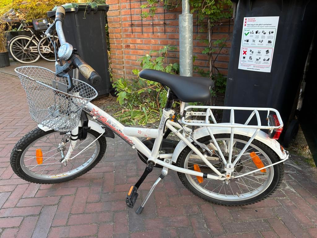 Stevige Loekie Romanz fiets - Ideaal om te leren fietsen, Fietsen en Brommers, Ophalen of Verzenden, Gebruikt, Terugtraprem, 16 tot 20 inch