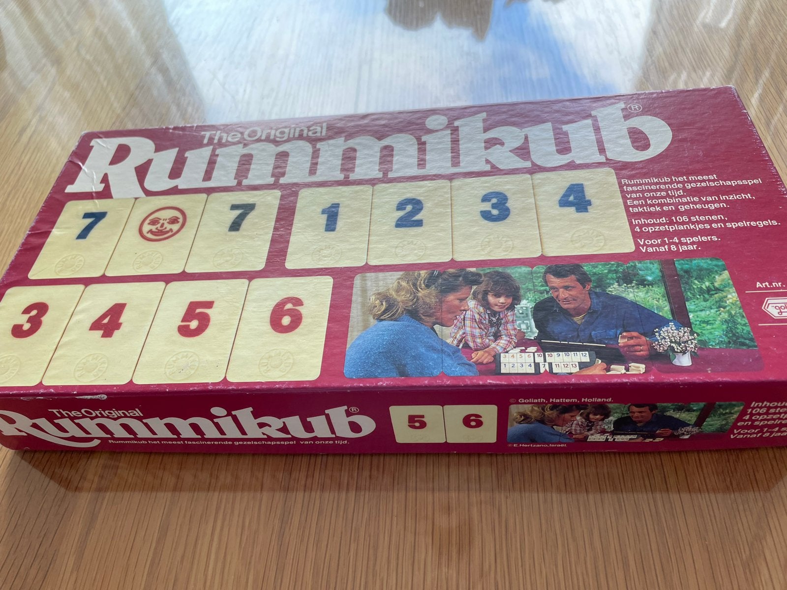 Rummikub: Het Originele Gezelschapsspel, Hobby en Vrije tijd, Drie of vier spelers, Ophalen, Gebruikt