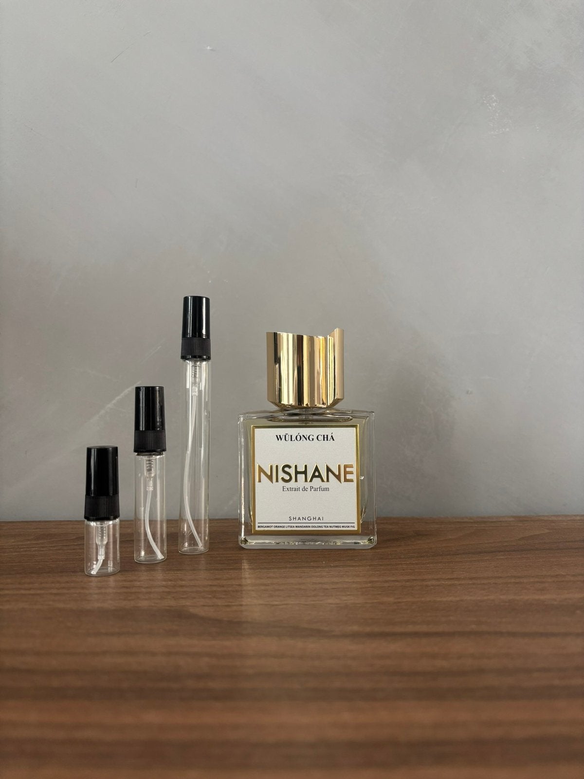 Nishane Wulong cha Niche parfum sample tester decant, Ophalen of Verzenden, Nieuw