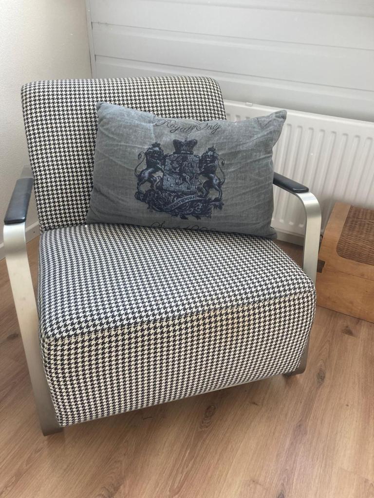Design fauteuil, Huis en Inrichting, Ophalen, Design, 75 tot 100 cm, Zo goed als nieuw