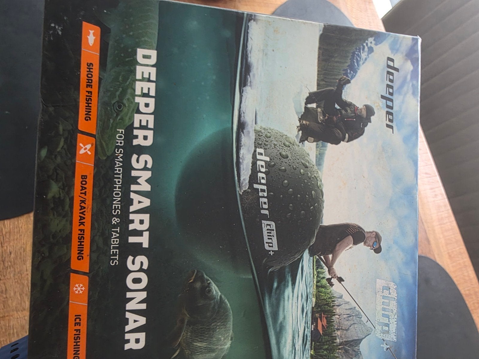 Deeper Smart Sonar Chirp+ Fishfinder met Flex Arm, Watersport en Boten, Ophalen of Verzenden