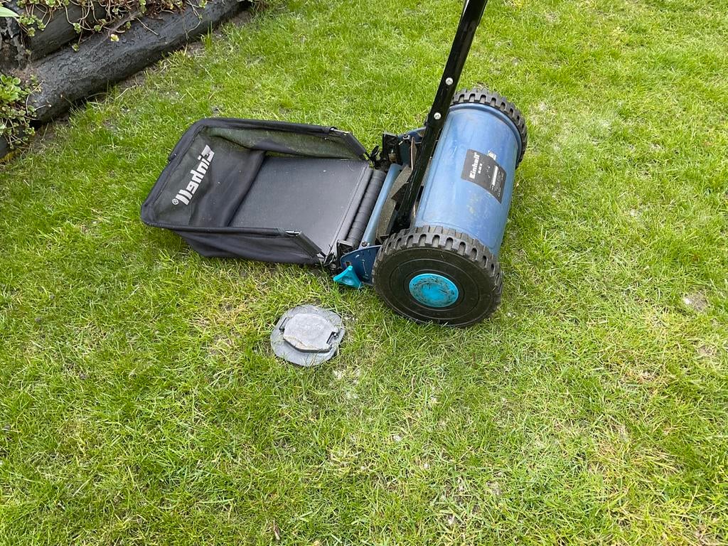 Einhell BG-HM 30 handgrasmaaier met opvangzak, Ophalen, Gebruikt