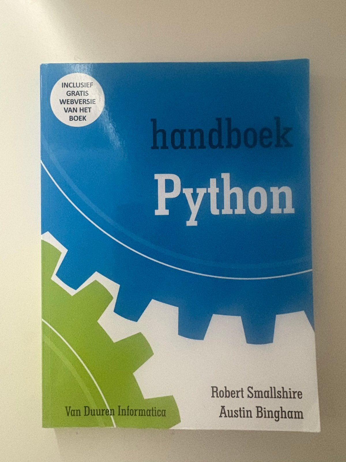 Handboek Python - Robert Smallshire & Austin Bingham, Boeken, Informatica en Computer, Zo goed als nieuw, Programmeertaal of Theorie