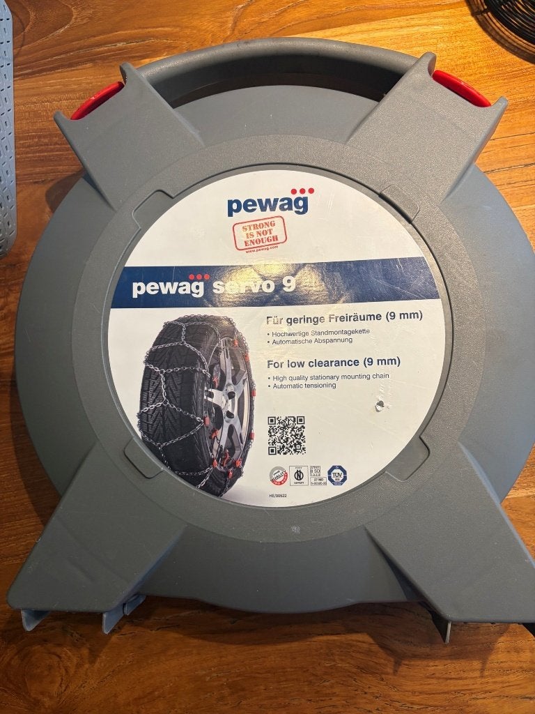 sneeuwketting volvo v70 16 inch Pewag Servo9, Auto diversen, Ophalen, Zo goed als nieuw