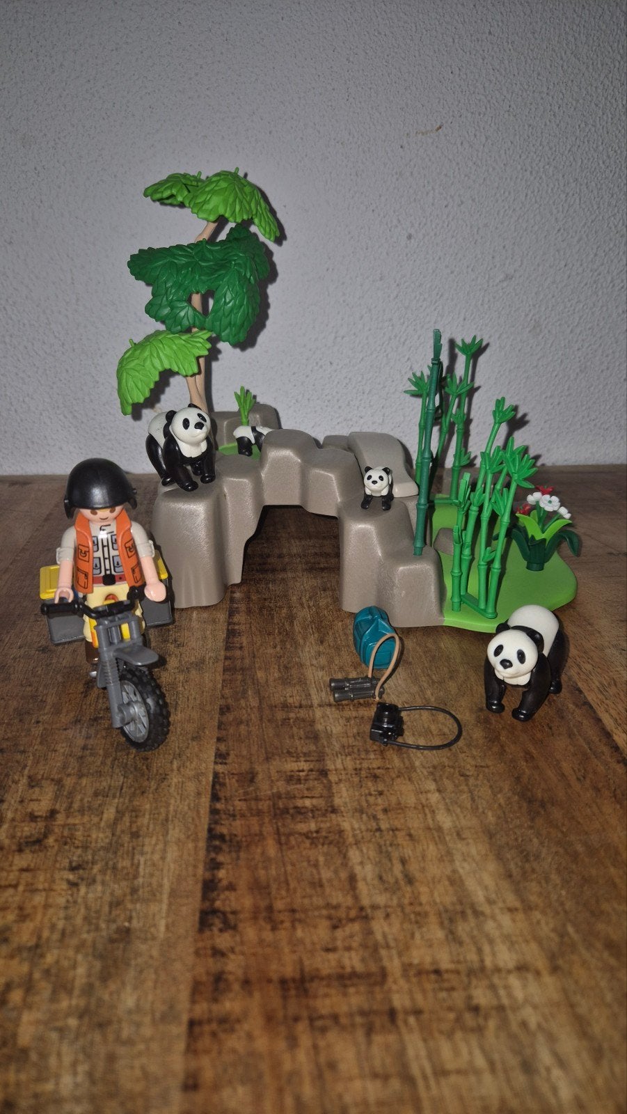Playmobil 5272 WWF Pandaonderzoeker, Wild life, Gebruikt, Complete set, Overige typen
