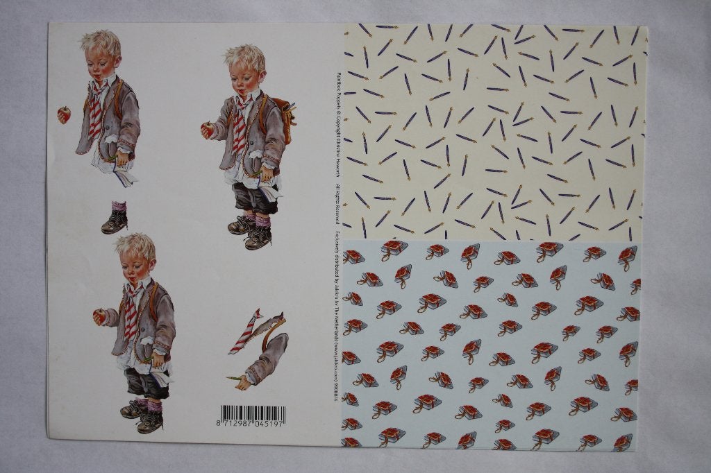 4 stuks Knipvellen Paintbox Poppets 7136, Ophalen of Verzenden, Nieuw, Kind, Knipvel