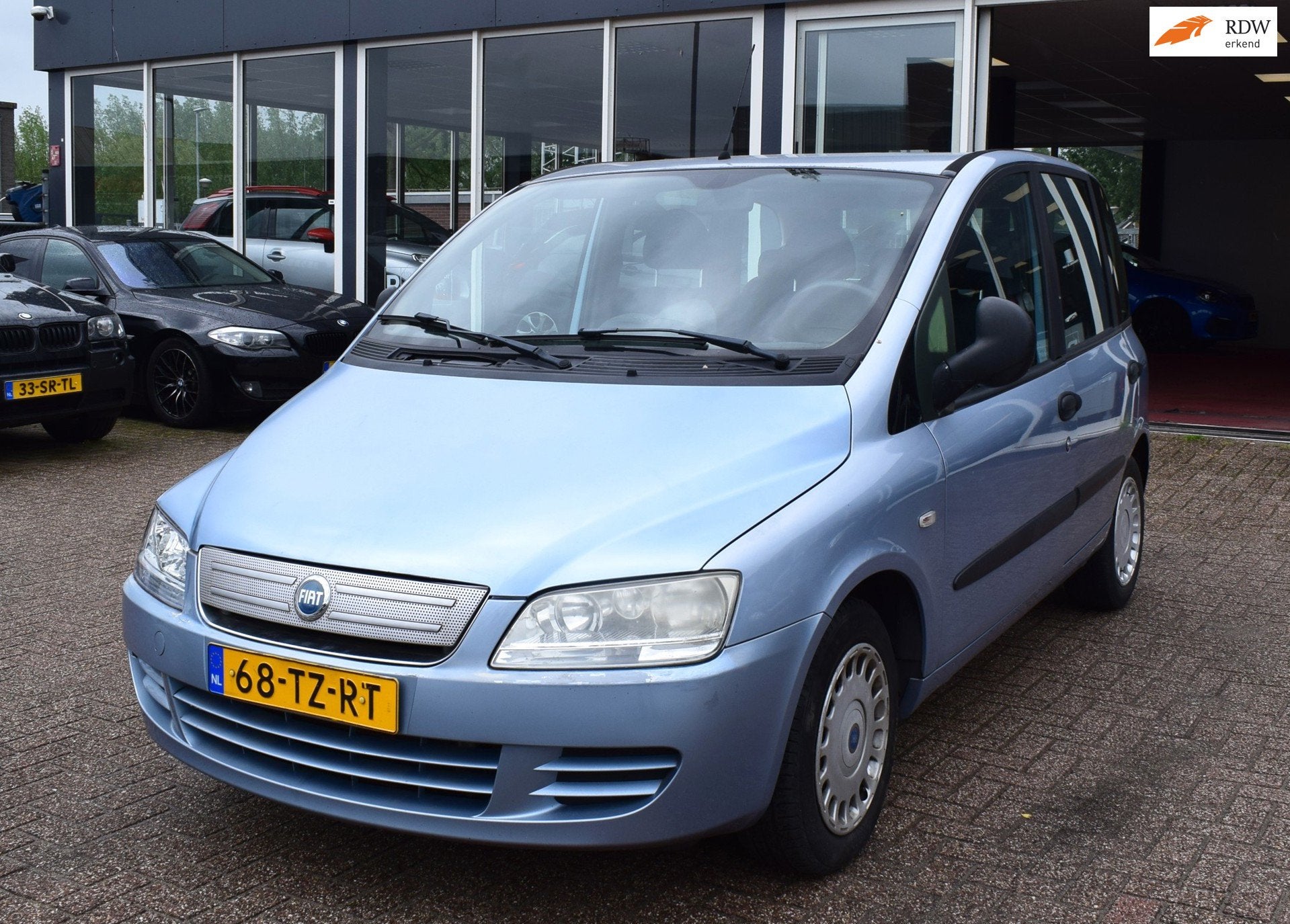 Fiat Multipla 1.6-16V Active NIEUWE APK GELDIG T/M 5-2027 |, Auto's, Voorwielaandrijving, 1596 cc, Stof, 4 cilinders