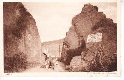 AHRTAL,- Die ,,Gucklei'' bei Maijschoss. 18-04, Verzamelen, Ansichtkaarten | Buitenland, Gelopen, Duitsland, 1920 tot 1940, Ophalen of Verzenden