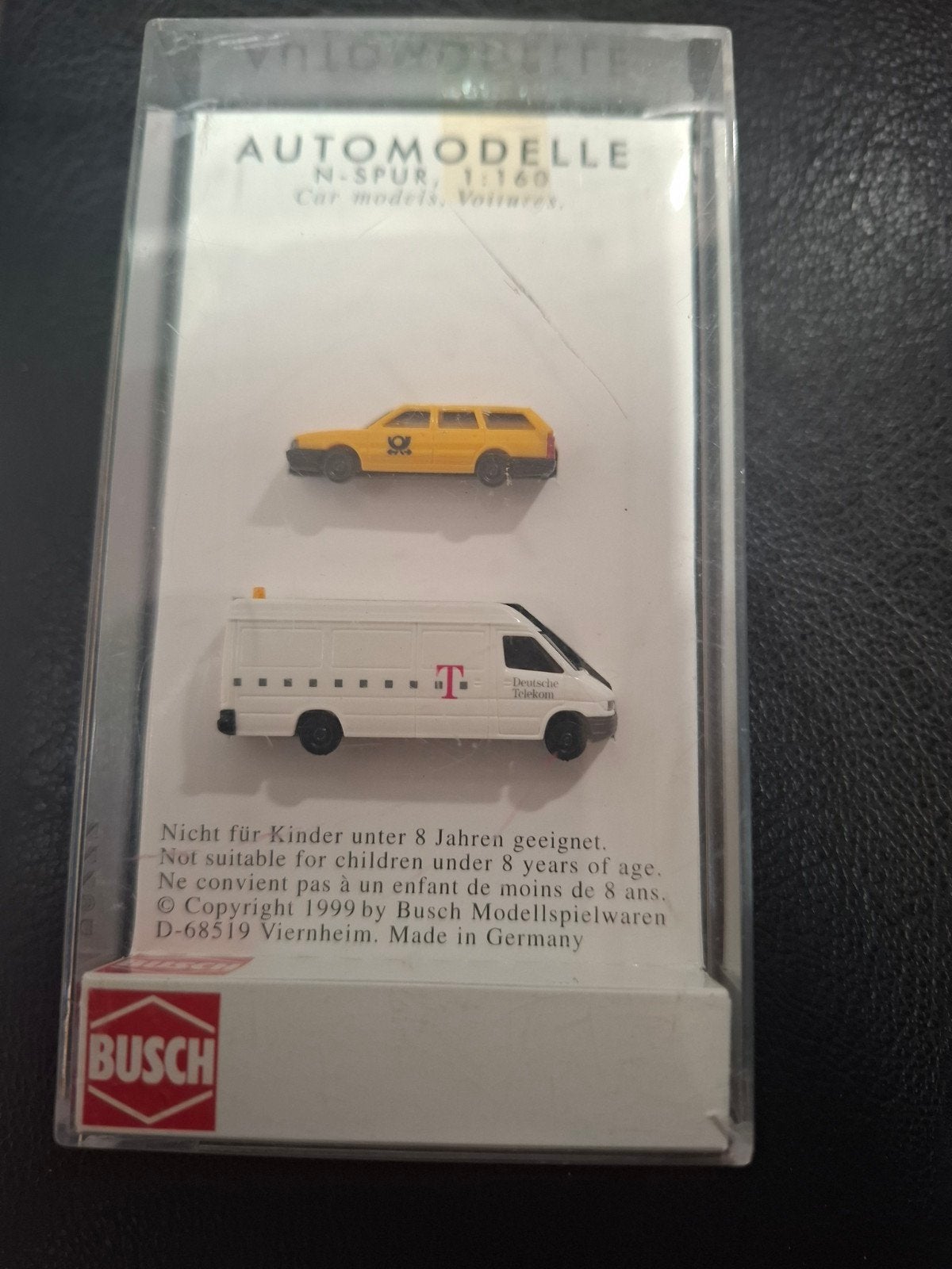 Busch Automodelle N-SPUR 1:160 - Deutsche Post & Telekom, Hobby en Vrije tijd, Ophalen of Verzenden, Nieuw, Overige typen