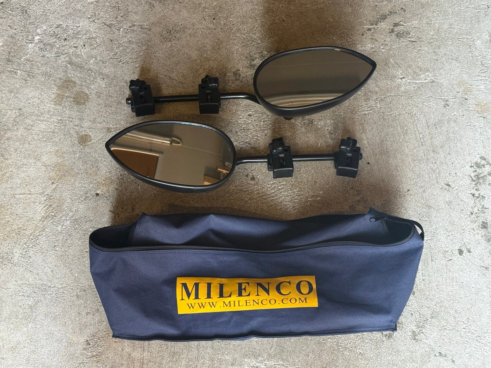 Milenco Aero 3 Caravan Spiegels, Ophalen, Zo goed als nieuw