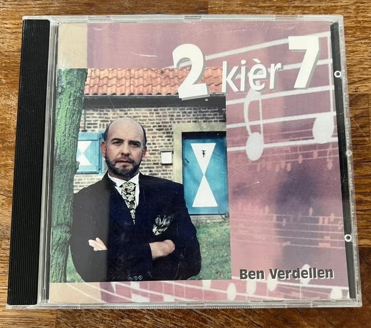 CD Ben Verdellen 2 Kier 7, Ophalen of Verzenden, Zo goed als nieuw, Streekmuziek
