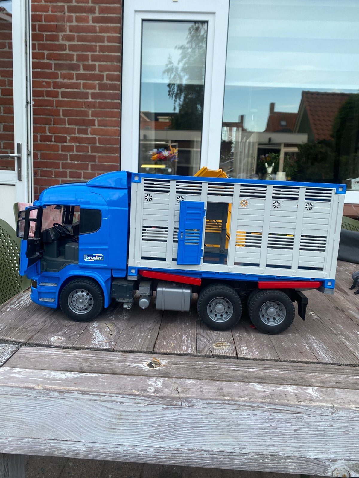 Bruder veewagen, Kinderen en Baby's, Ophalen, Zo goed als nieuw