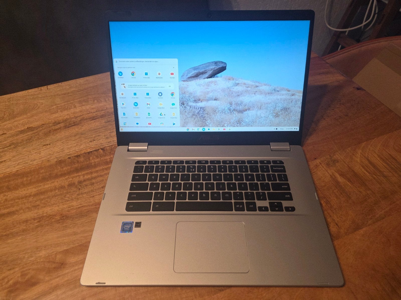 Asus Chromebook C523NA - goed werkend, 15 inch, ASUS, Ophalen of Verzenden, 4 GB of minder