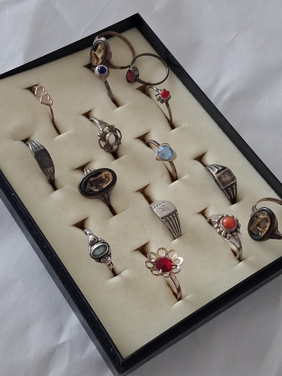 Zilveren kinderringen .verschillende maten, Sieraden, Tassen en Uiterlijk, Piercings, Ophalen of Verzenden, Zilver