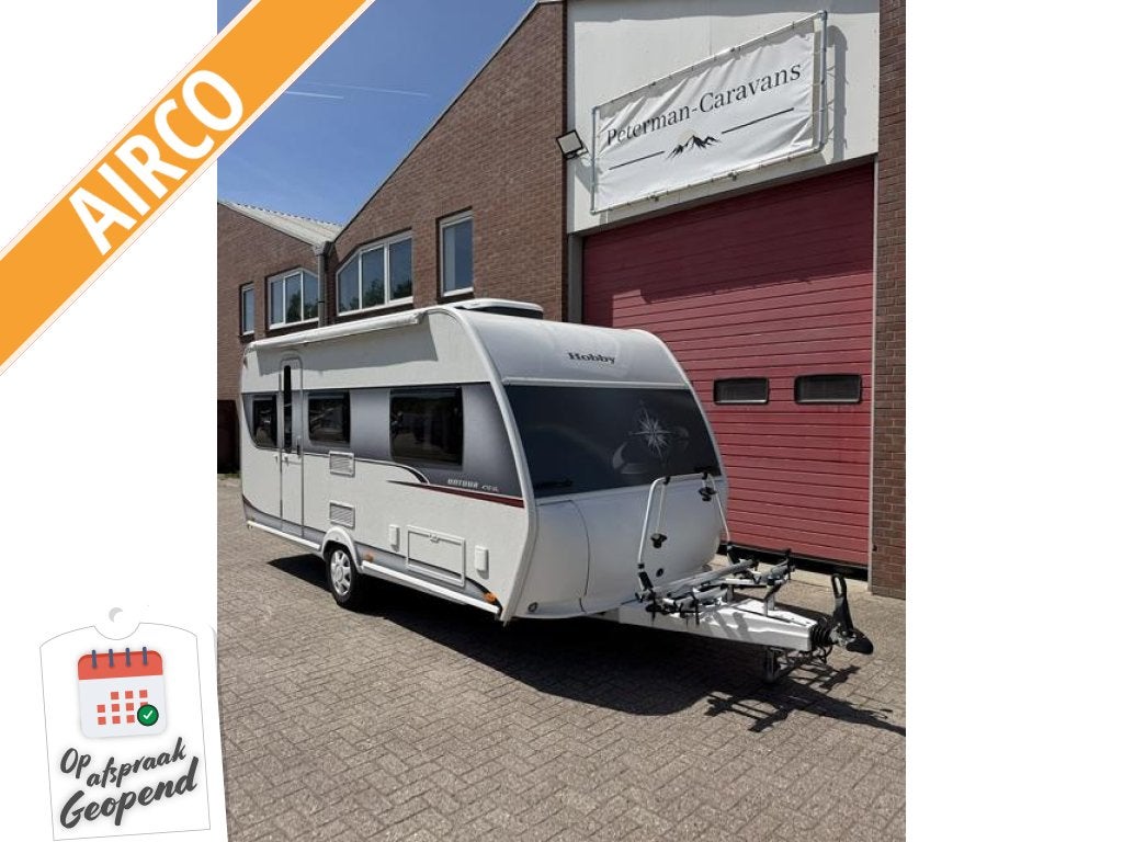 Hobby On Tour 470 UL AIrco Mover Voortent, Rondzit, Hobby, Bedrijf, Overige typen