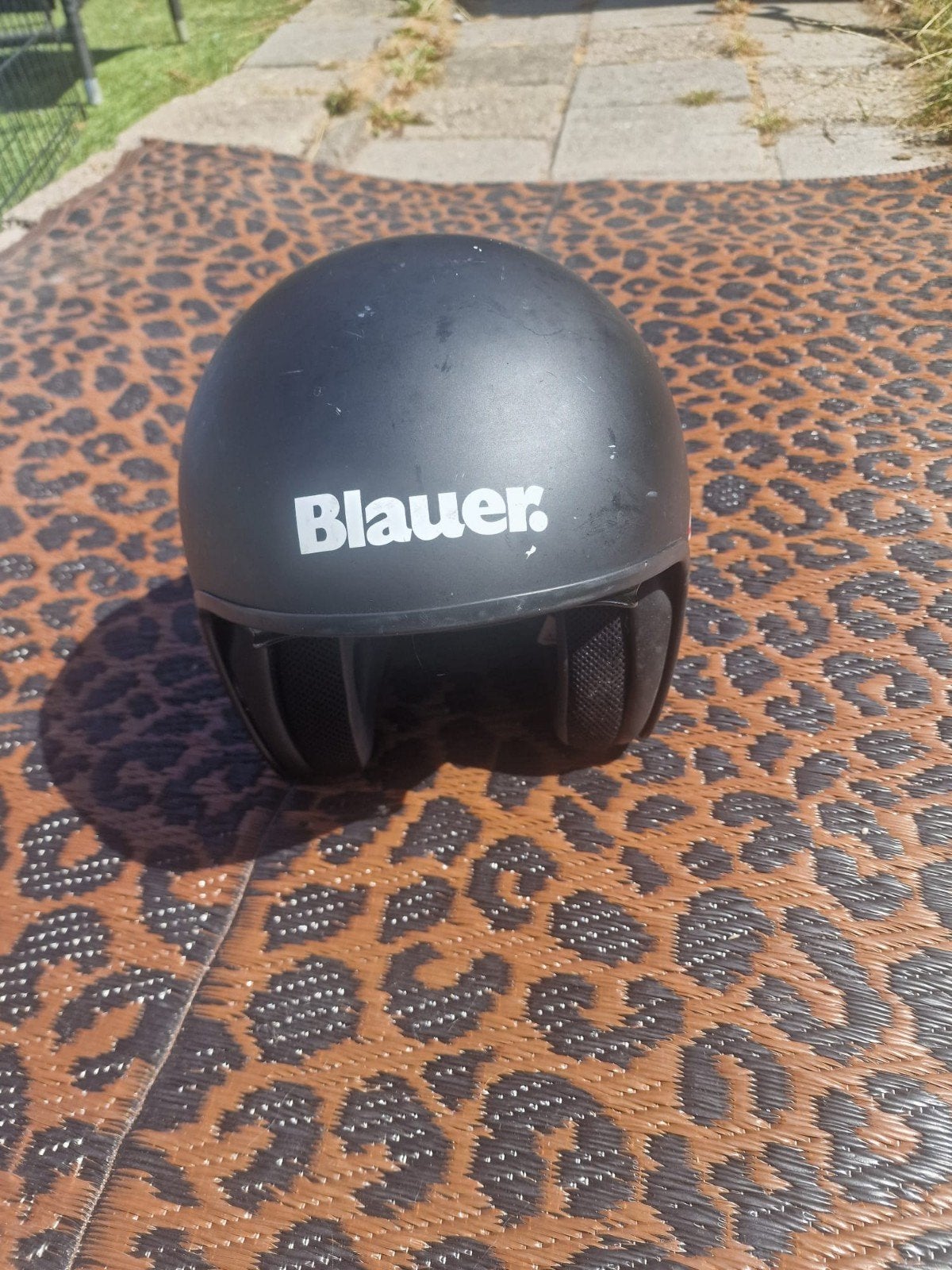 Blauwe Blauer Jethelm - Maat M, M, Dames, Jethelm, Tweedehands