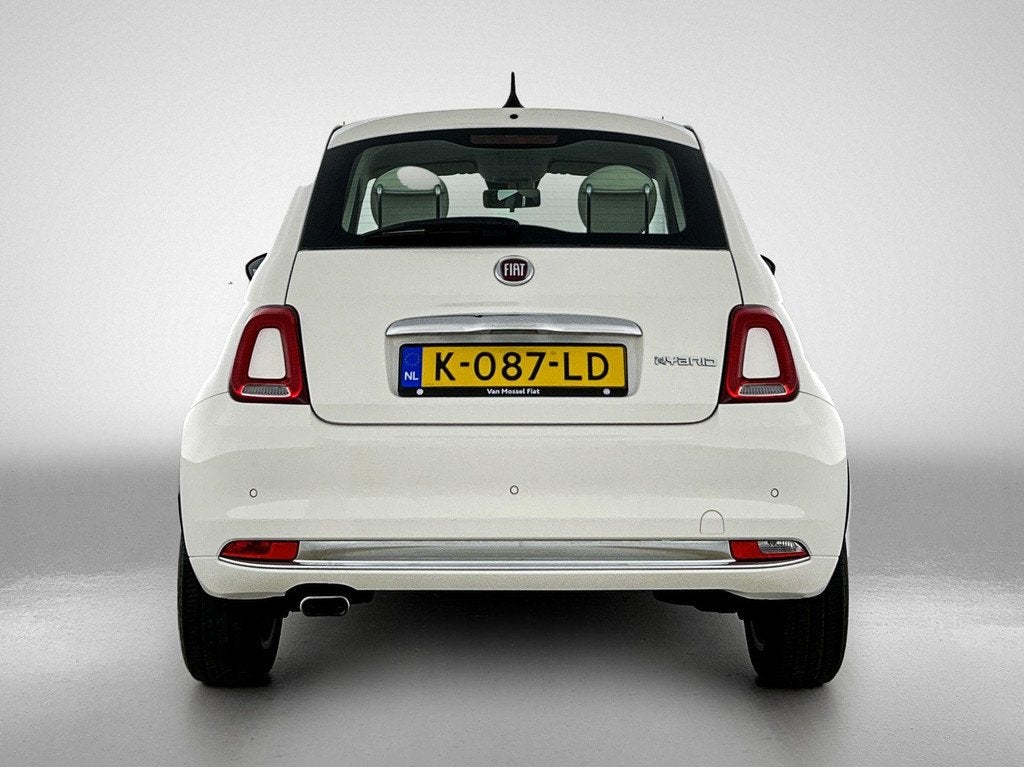 Fiat 500 1.0 Hybrid Lounge | Apple Carplay/Android Auto | Pa, Voorwielaandrijving, 12 maanden, Stof, Euro 6