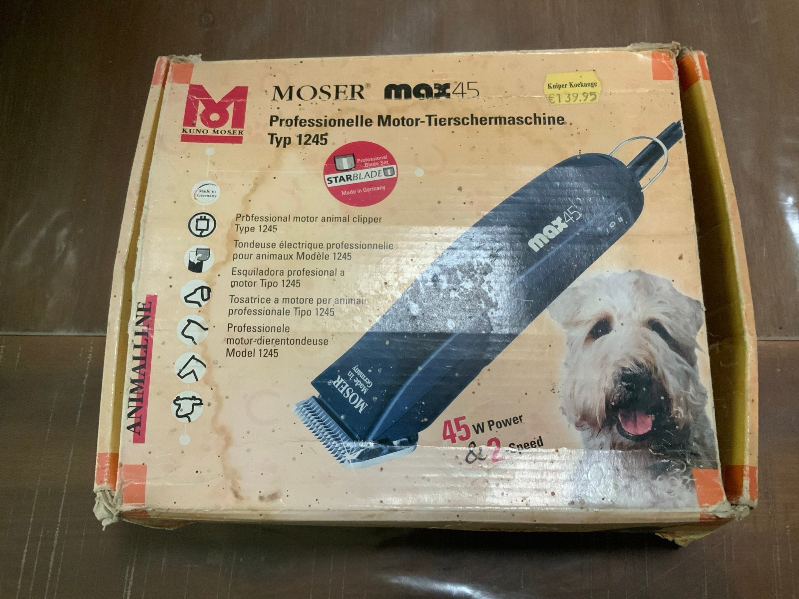 Moser max45, Ophalen of Verzenden, Gebruikt