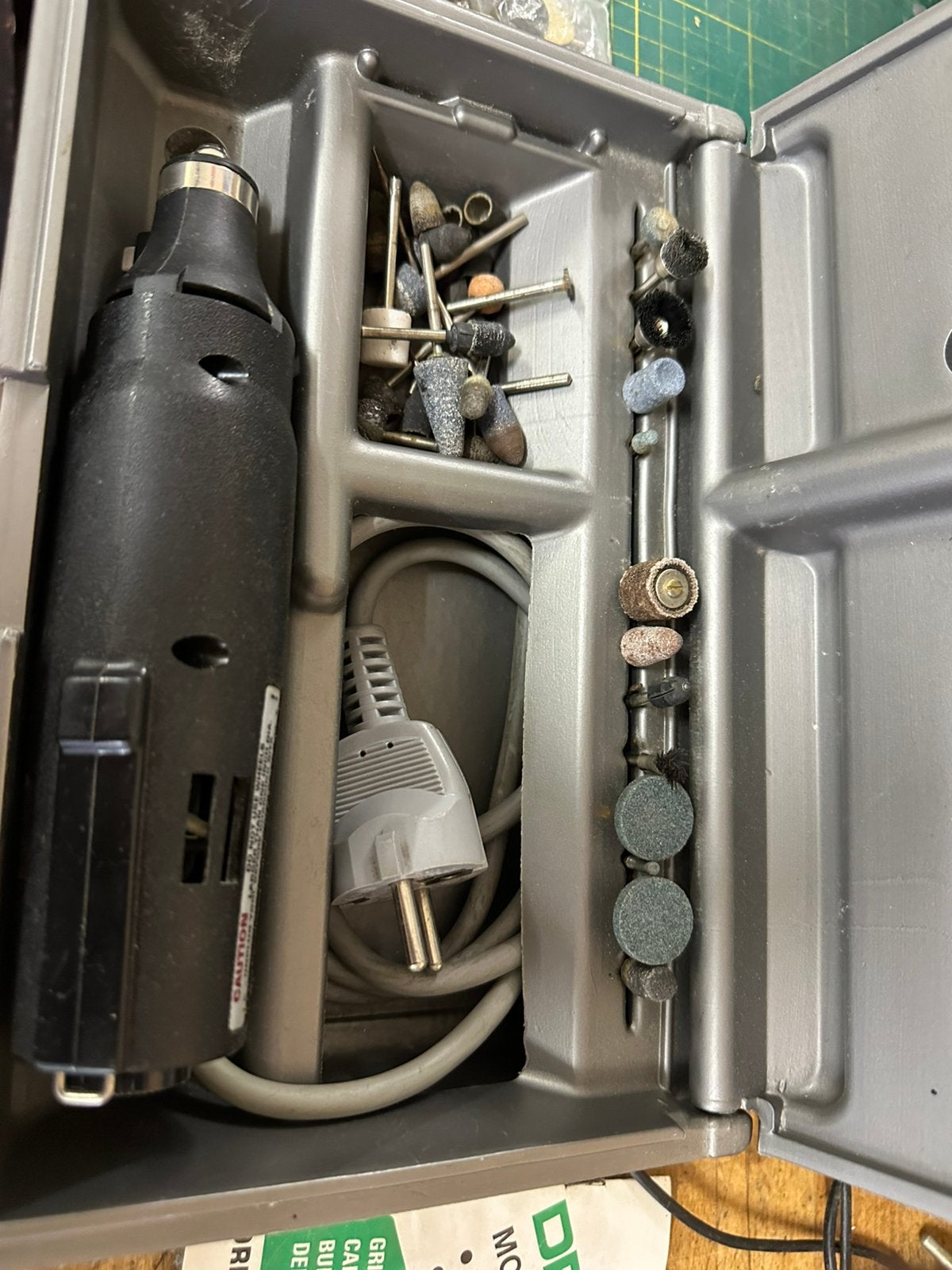 Dremel multitool, Ophalen, Gebruikt