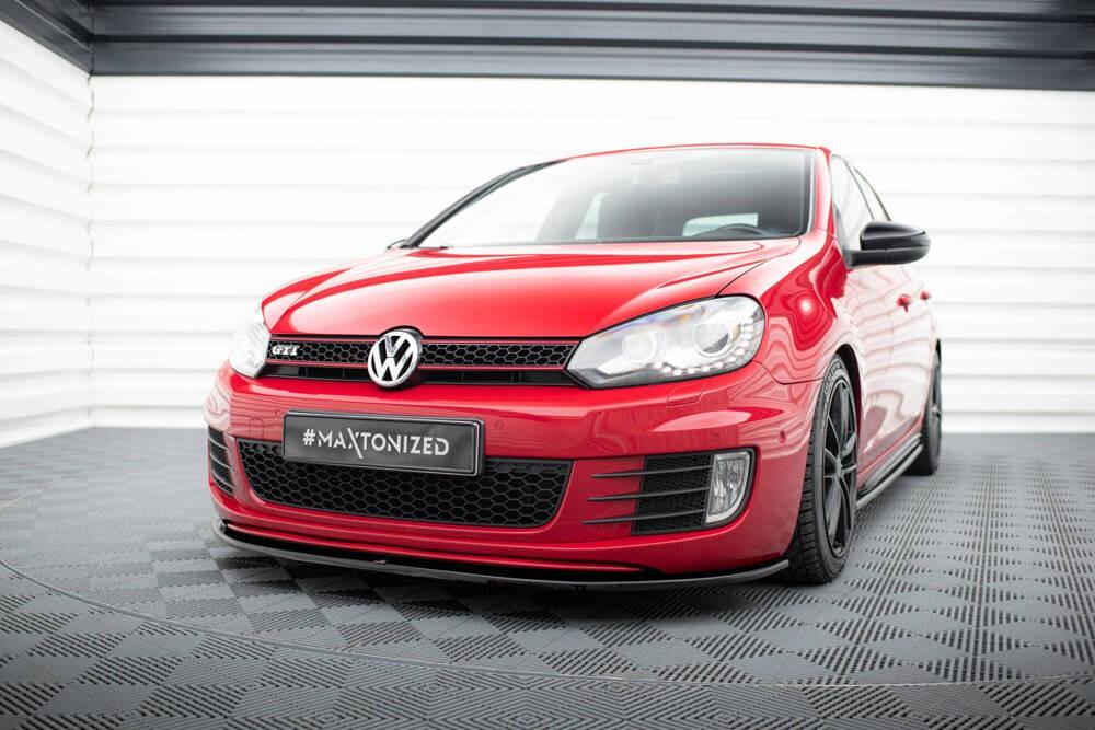 Voorlip sideskirt spoiler diffuser - Golf 6 GTI GTD 08-12, Ophalen of Verzenden