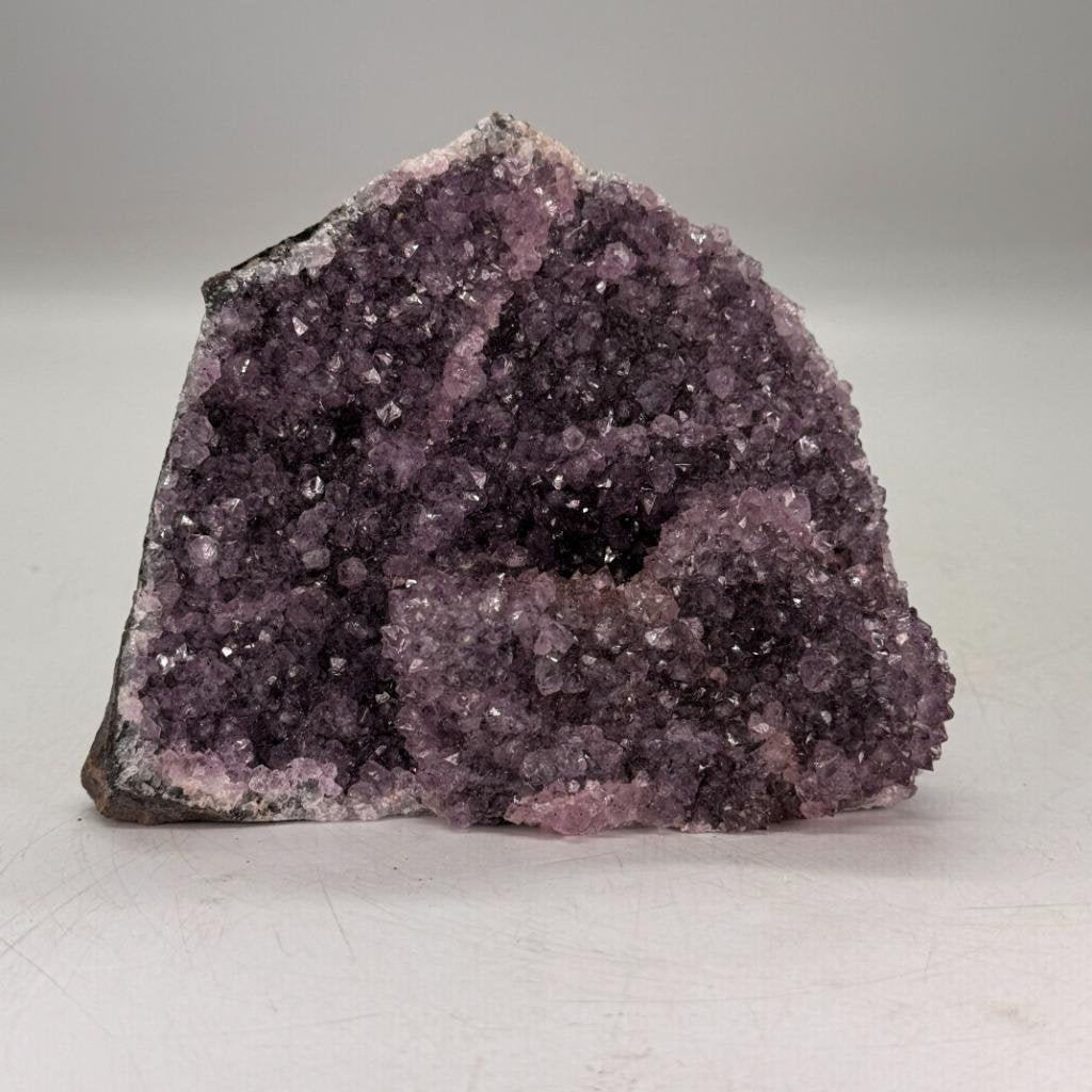 Unieke amethist cluster uit Uruguay, Ophalen of Verzenden, Mineraal