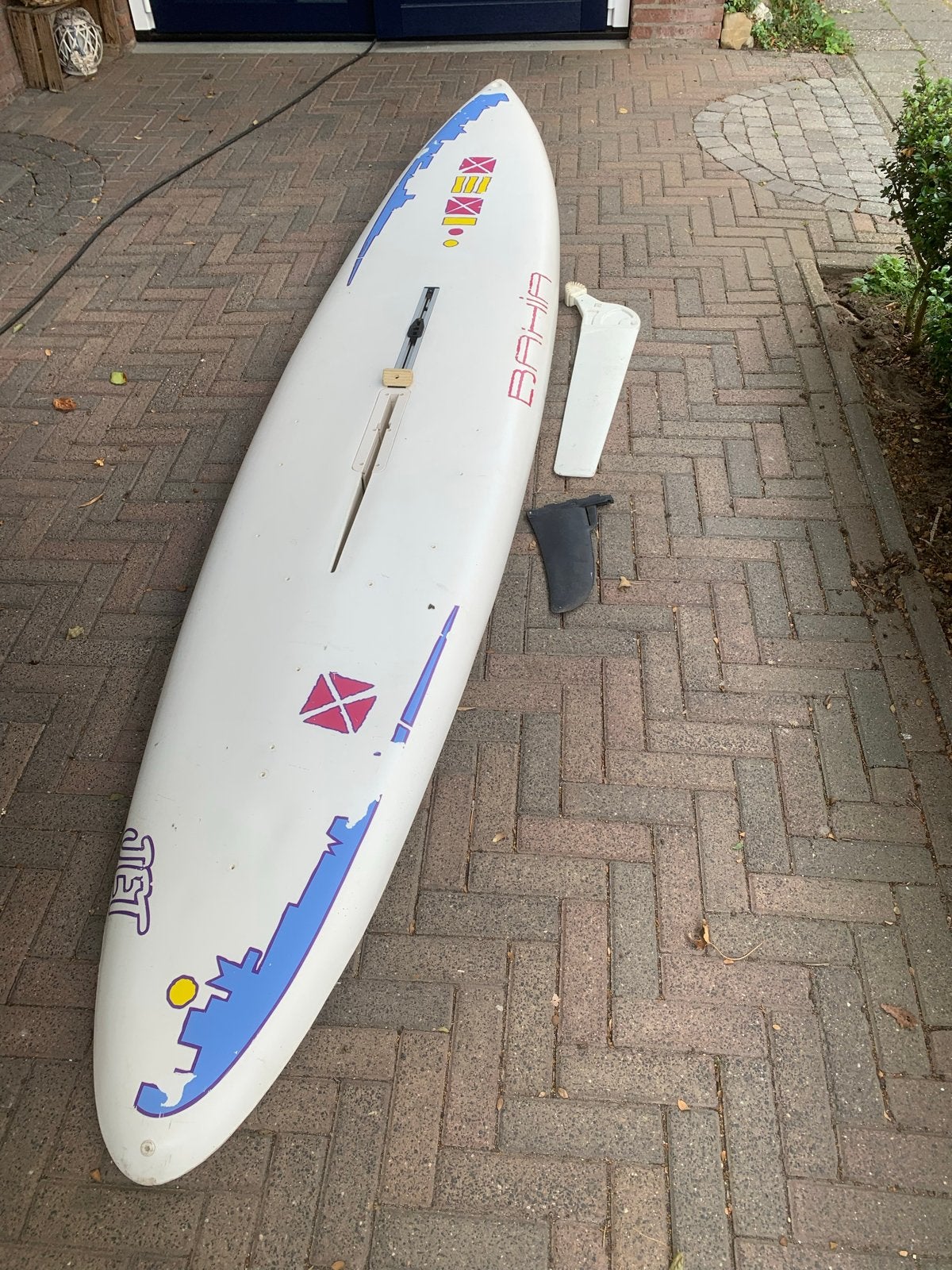 Complete Windsurfset Gaastra Power Speed - Klaar om te varen, Watersport en Boten, Windsurfen, Ophalen, Gebruikt, Gaastra, 6.5 m² tot 8 m²