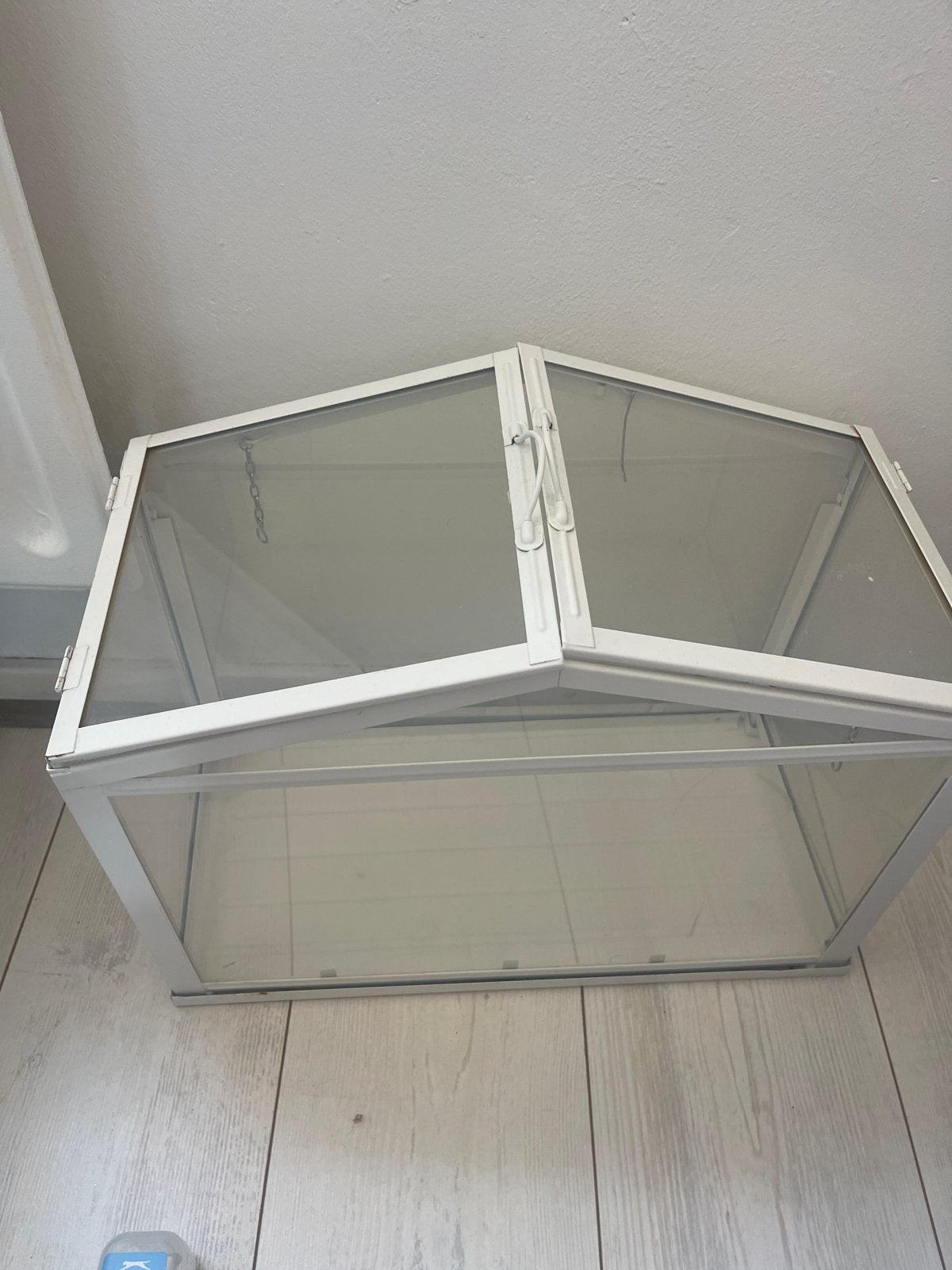 Kleine kas voor planten of decoratie, Ophalen, Kweekkas, Zo goed als nieuw, Glas