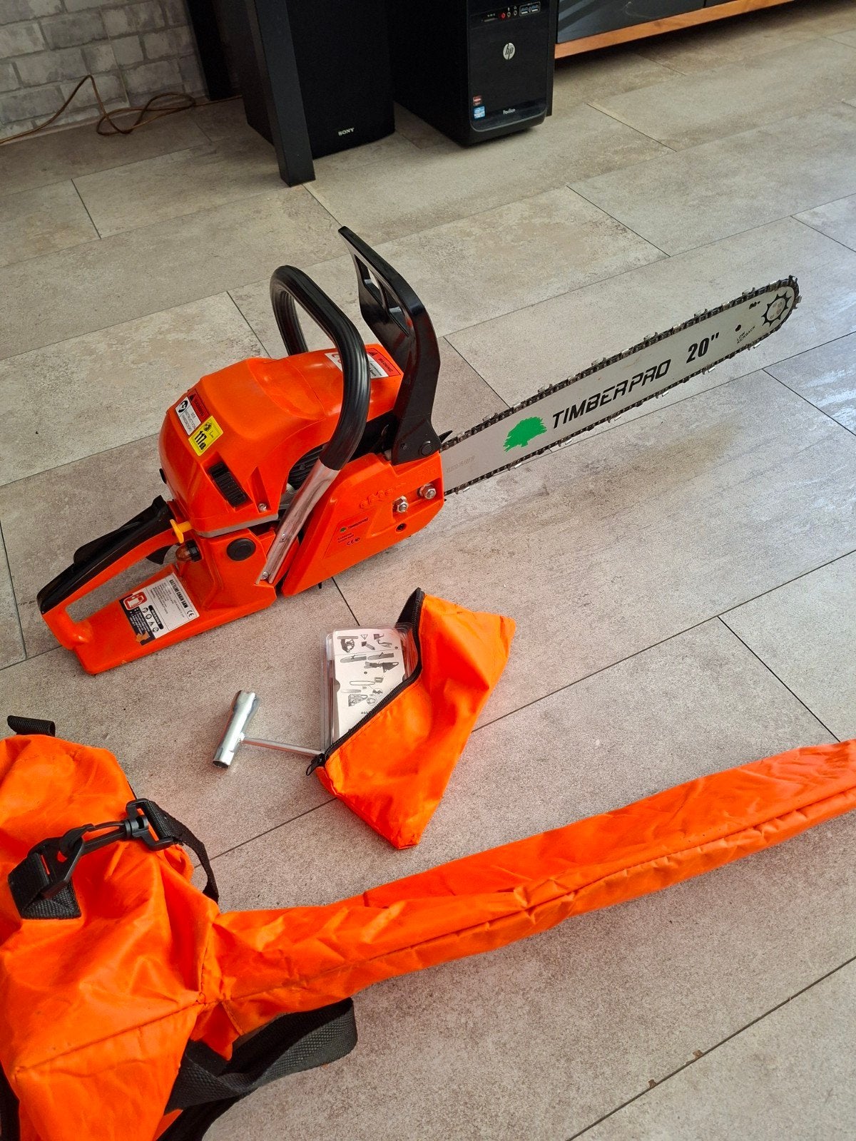Timberpro 20" Kettingzaag - Zo goed als nieuw, 70 mm of meer, Timberpro, Kettingzaag, Ophalen of Verzenden