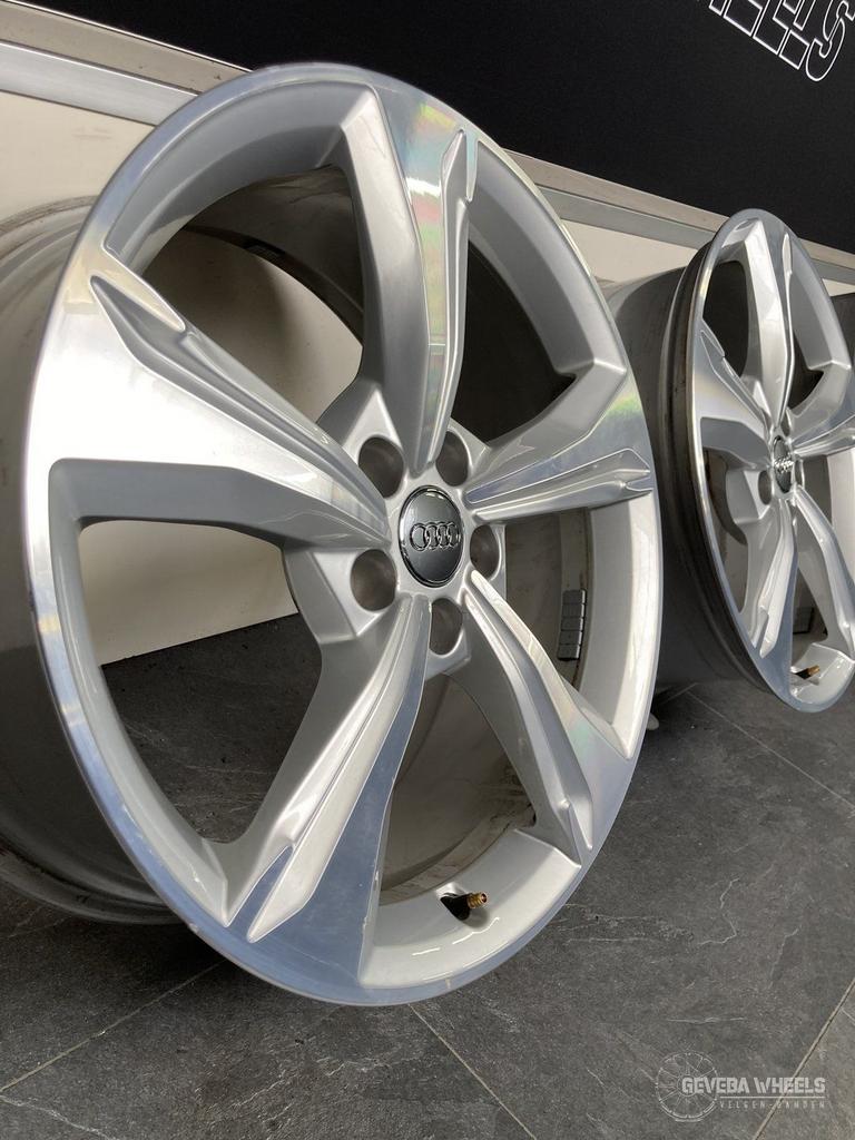 19” originele Audi Q5 velgen 5x112 8J 80A601025E, Auto-onderdelen, Banden en Velgen, 19 inch, Gebruikt, Velg(en), -