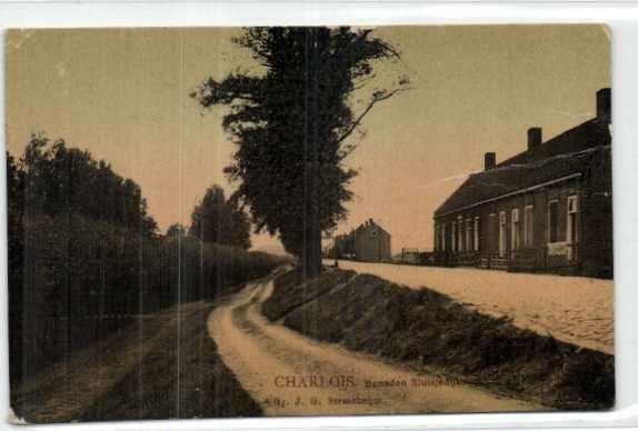 Charlois - Beneden Sluisjedijk -  type als Berkers Verbunt, Verzamelen, Ophalen of Verzenden, Voor 1920, Ongelopen, Zuid-Holland