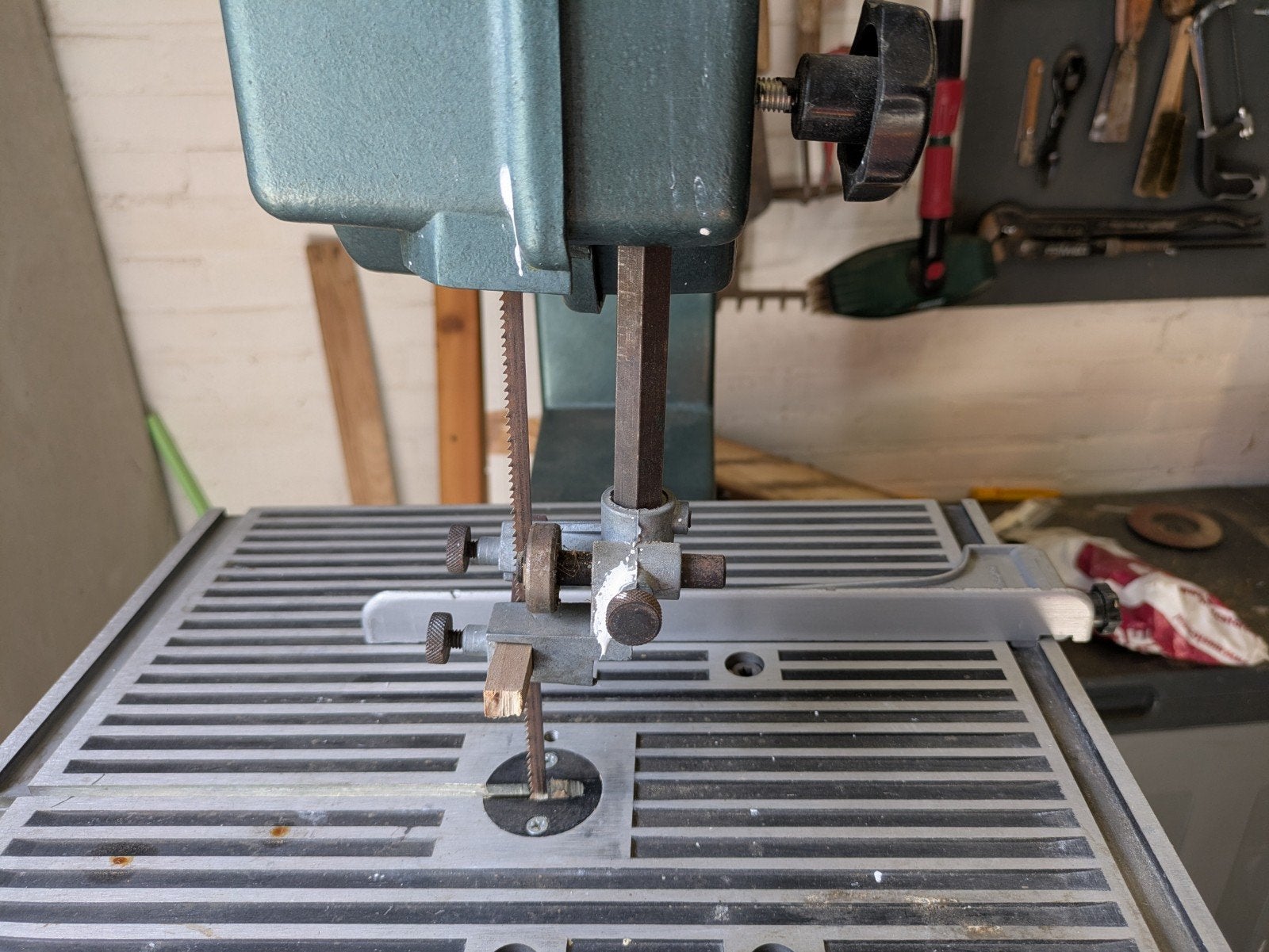 lintzaag, Doe-het-zelf en Verbouw, Gereedschap | Zaagmachines, Ophalen, Gebruikt, 70 mm of meer, Ferm