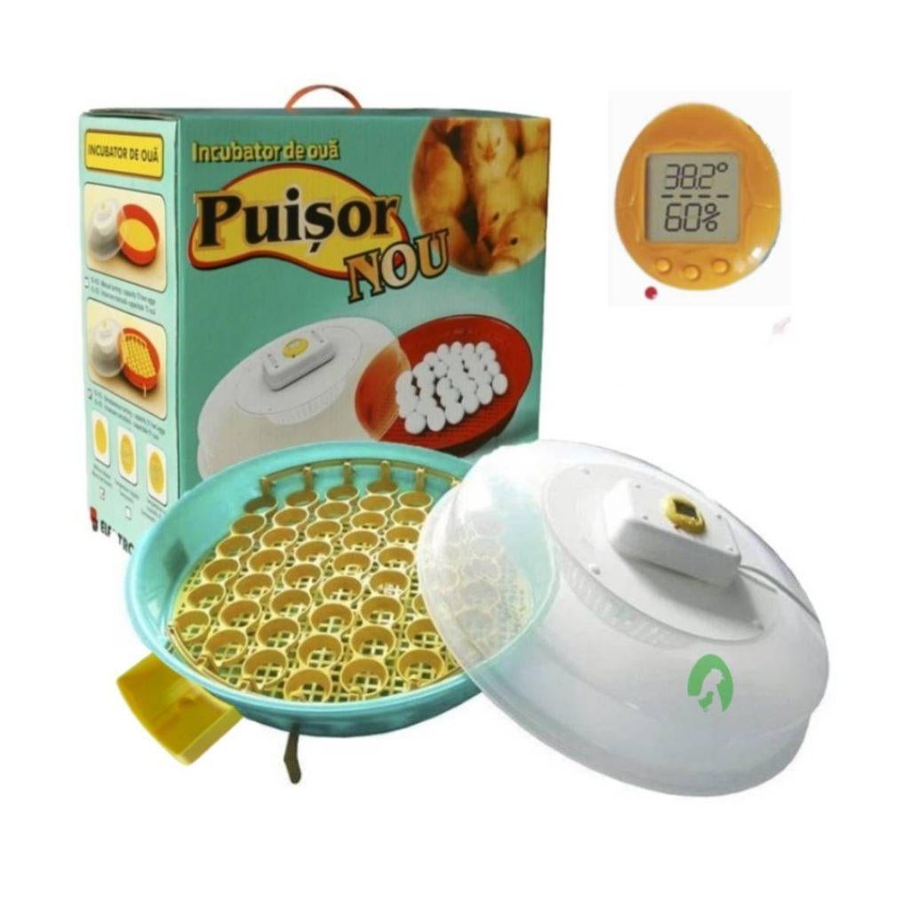Puisor 103TH broedmachine met keersleutel V2.0 + Eitjes, Verzenden, Nieuw, Broedmachine