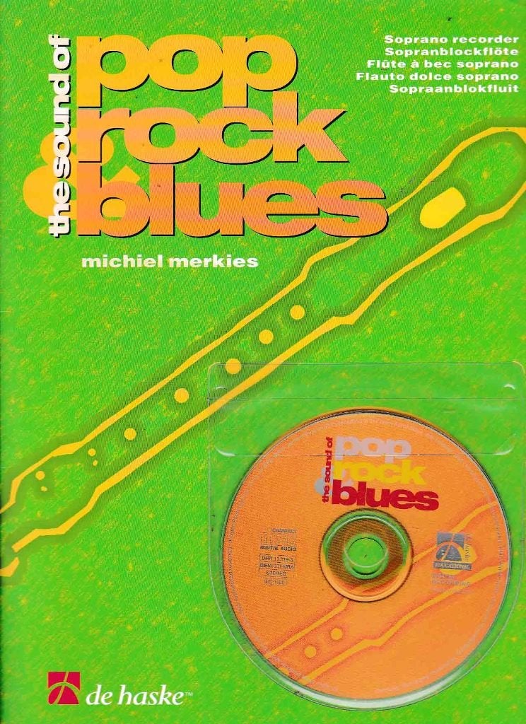 Pop Rock Blues Sopraanblokfluit met CD nieuwstaat ( 423 ), Ophalen of Verzenden, Zo goed als nieuw, Blues, Blokfluit