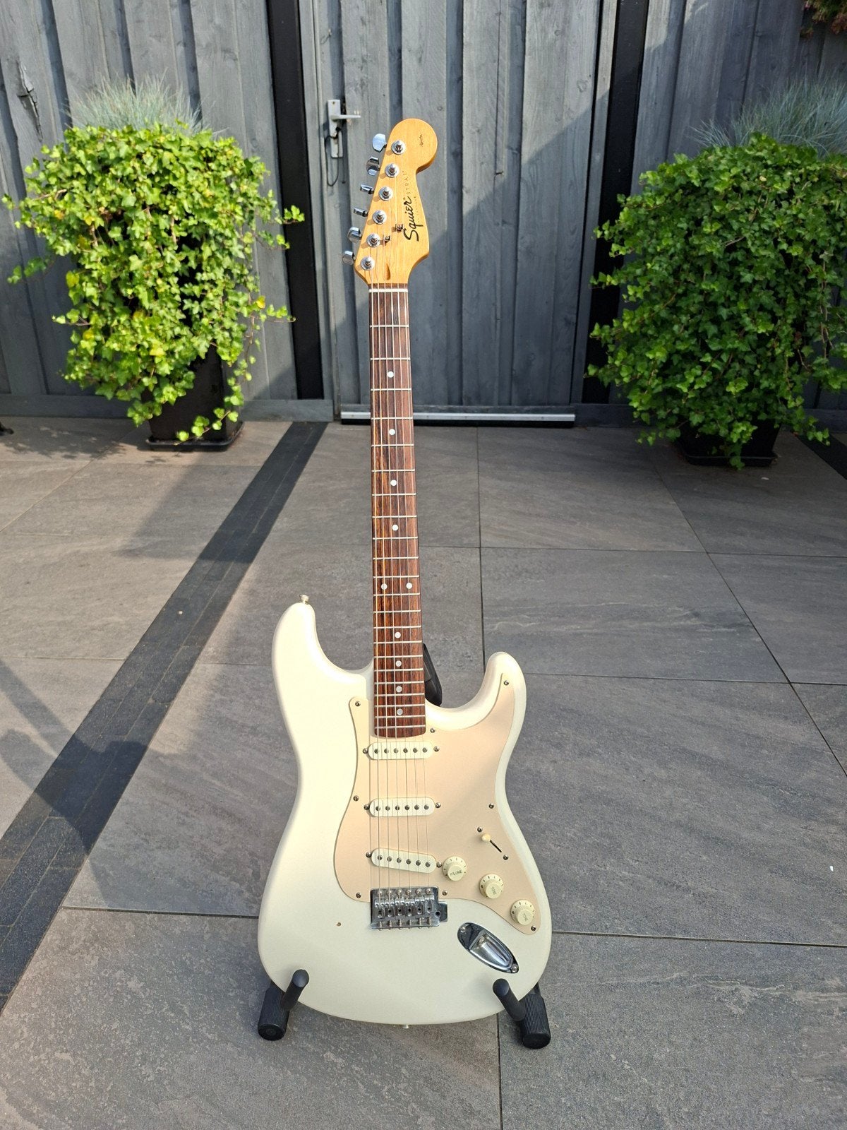 fender stratocaster squier 1998, Ophalen of Verzenden, Gebruikt, Solid body, Fender